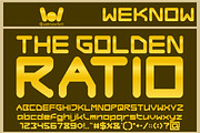 Gold Standard font, a Font by weknow (Thumbnail 3 of 8)