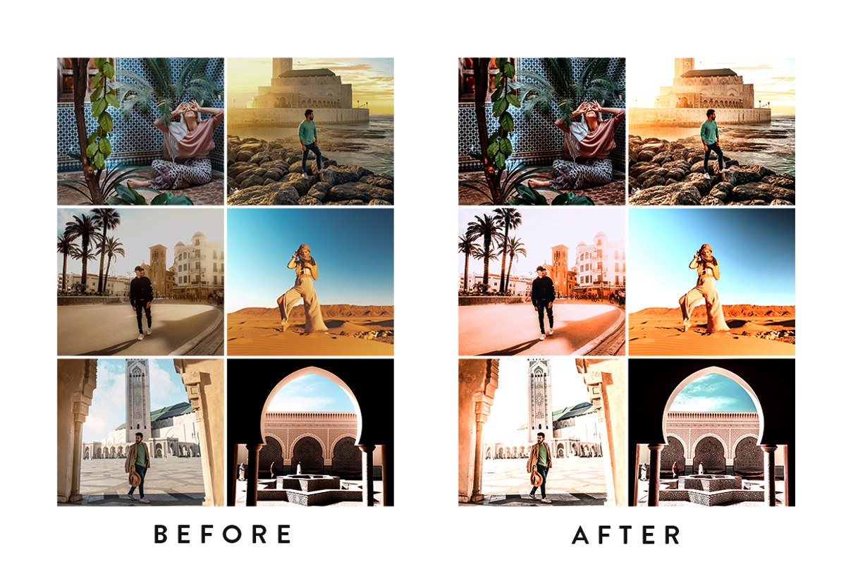 Marakkech Presets For Mobile+Desktop, an Action Add-On by PixelHive Pro (Photo 6 of 13)
