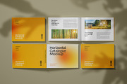Horizontal Catalog Mockup Set, a Print Template by Deeplab (Thumbnail 9 of 16)