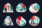 Environment Illustration Art Set, an Emoji Icon by Brickclay (Thumbnail 9 of 9)