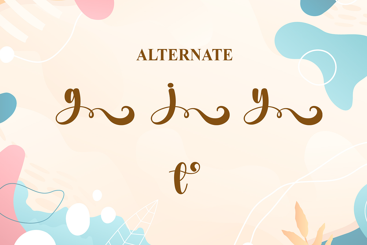 Stylish | Script Font, a Handwritten Font by Scratchones (Photo 8 of 9)
