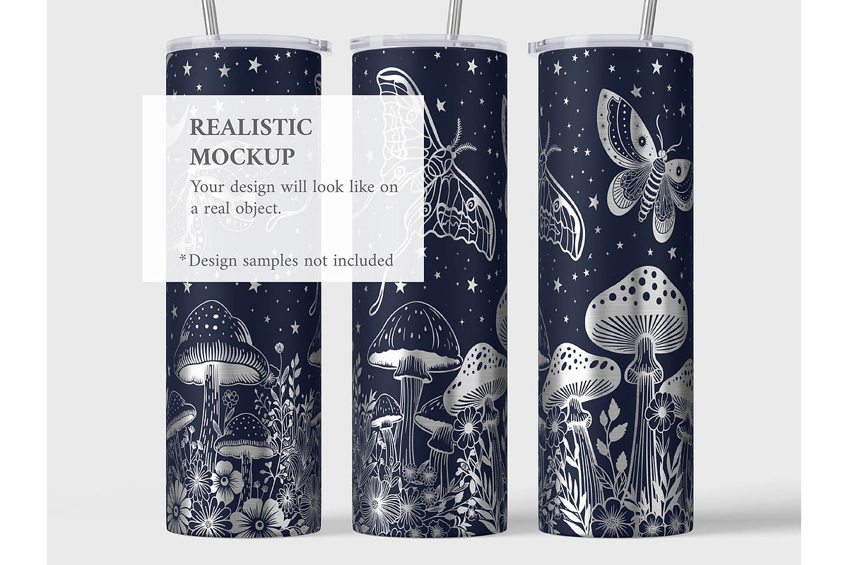 20oz Tumbler Mockup, a Cups & Container Mockup by MockupsBox (Photo 4 of 7)