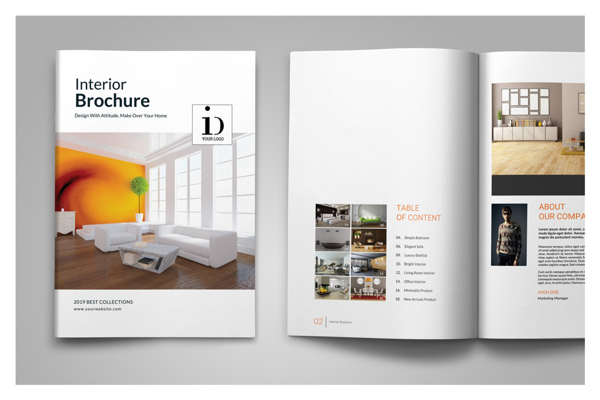 PSD - Interior Brochures / Catalogs, a Brochure Template by adekfotografia (Photo 4 of 20)