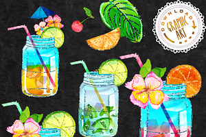 Summer Drink Clipart