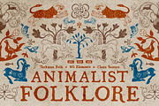 Animalist Folklore: Vector Elements, an Object Graphic by Design Squad (Thumbnail 1 of 8)