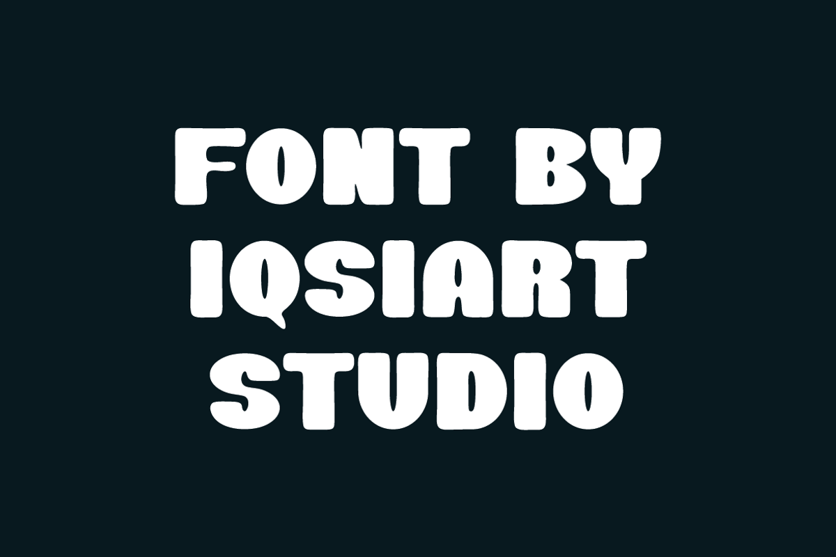 Sogmi Heavy - Bold Round Font, a Serif Font by Iqsiart Studio (Photo 4 of 7)