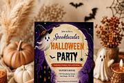 Halloween Party Invitation, an Invitation Template by Arslan (Thumbnail 2 of 5)
