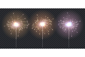 Sparklers or bengal fire