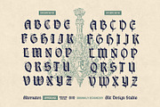 Soul Clock Typeface, a Blackletter Font by alit design (Thumbnail 13 of 20)