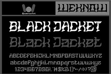 Black Jacket font