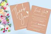 THANK YOU CARD FOR BUSINESS 2 SIDED, a Flyer Template by Oskar Wantopi (Thumbnail 5 of 7)