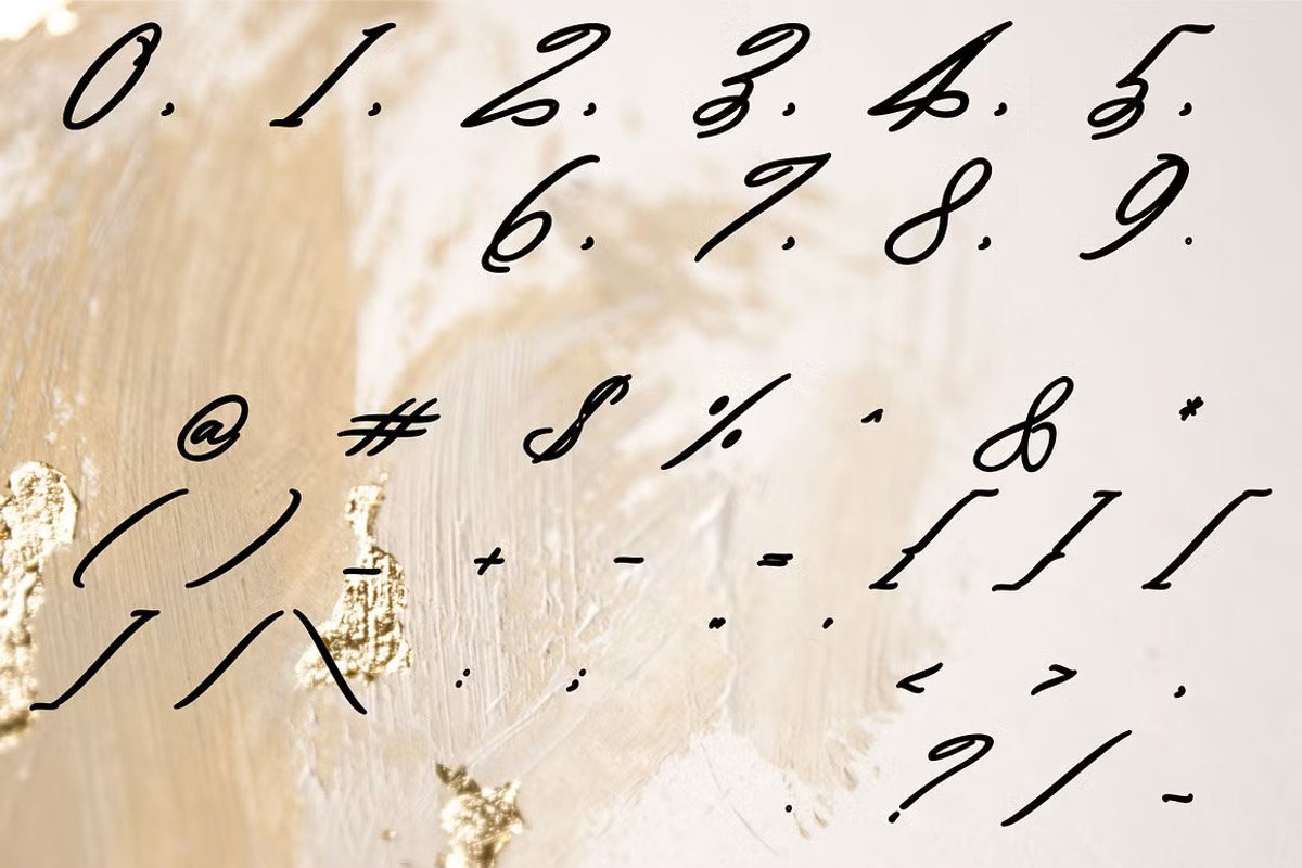 Lumina Modern Calligraphy Typeface, a Handwritten Font by GearShift (Photo 4 of 4)