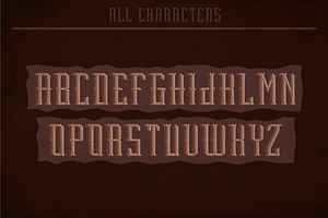 Peterborough Label Typeface