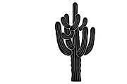 collection of desert cactus silhouet, an Illustration by Amazin_art (Thumbnail 7 of 33)