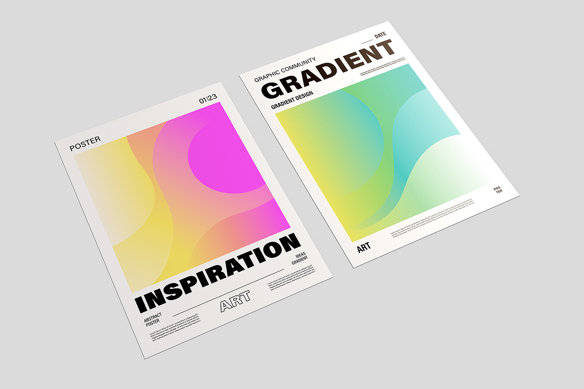 Paper Poster Mockups - 12 views, an Advertising Mockup by Illusiongraphic (Photo 11 of 28)