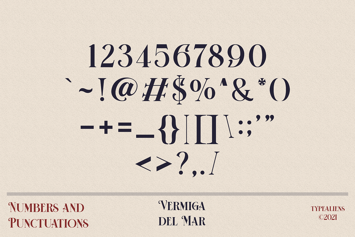 HST - Vermiga del Rose, a Serif Font by ilhamtaro (Photo 8 of 10)
