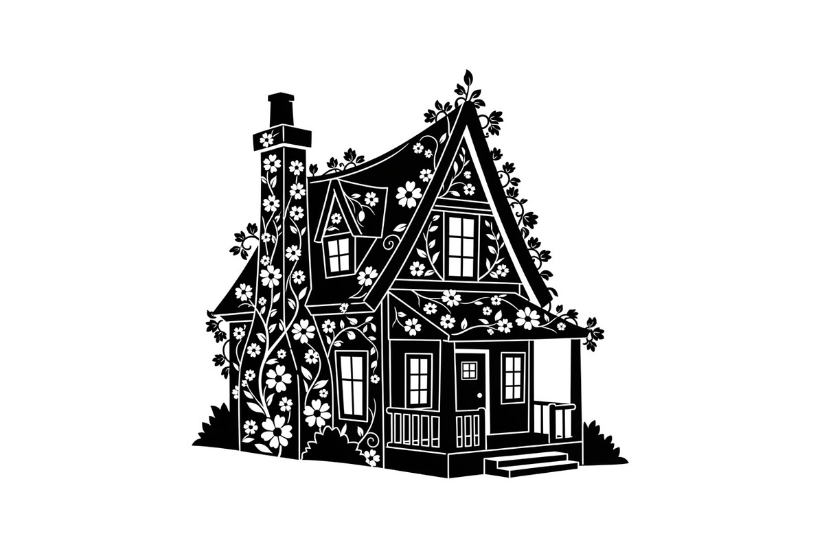 Cute House Silhouette Bundle, an Illustration by Designs_River (Photo 20 of 31)