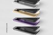 iPhone 14 Pro Glossy Case Mockup Set, an iPhone Mockup by Mocart (Thumbnail 9 of 11)