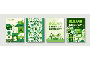 Sustain environment, green energy, an Illustration by Zaie