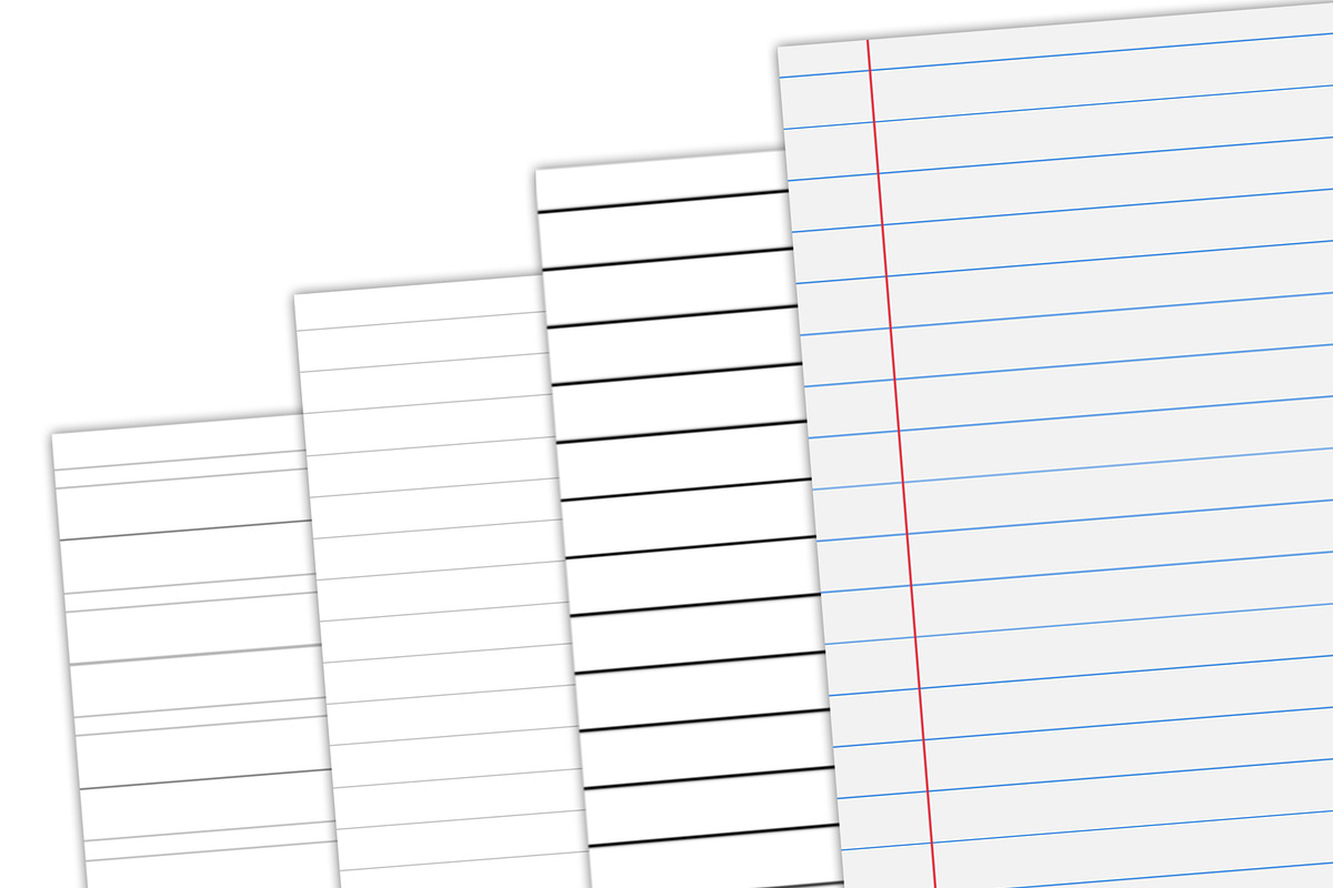 Notebook Pages, a Background Graphic by Digital Studio (Photo 4 of 6)