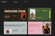 RICARDO-Brand Fashion Google slides, a Presentation Template by Dirtytemp Studio (Thumbnail 3 of 5)