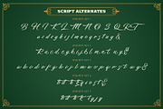 Brown Hunter Victorian Set, a Serif Font by alit design (Thumbnail 15 of 32)