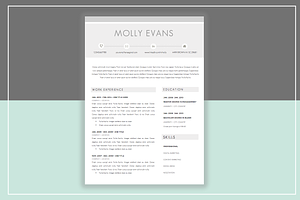 B U N D L E 10 Resume Templates