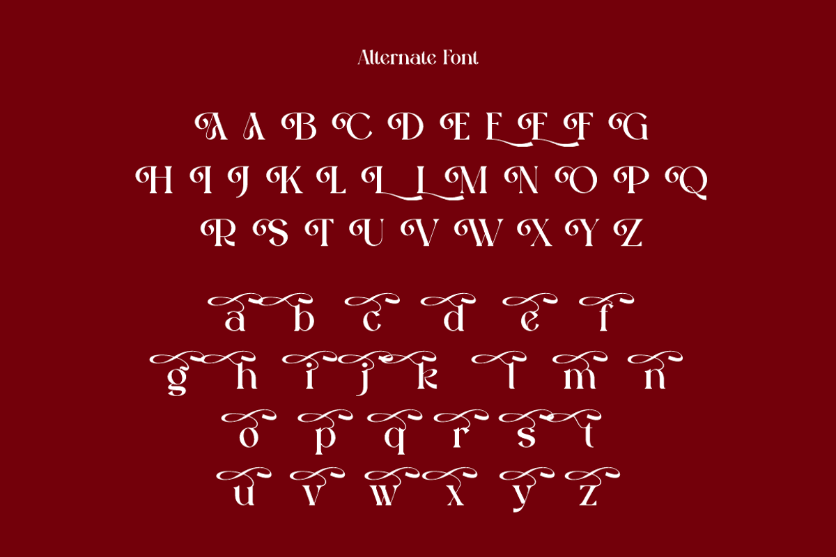 Luxafy Wetysh - Modern Luxury Font, a Serif Font by QR Design Studio (Photo 8 of 27)