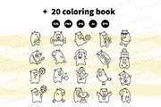 Cute Capybara Sporty Style, a Sport Illustration by Palau (Thumbnail 11 of 12)