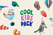 Cool Kid's Pack, an Animal Illustration by Manuka (Thumbnail 1 of 8)