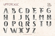 Dark Forest Uppercase Font, a Font by saturday.sketch (Thumbnail 2 of 10)