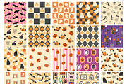 50 Halloween seamless patterns, a Pattern Graphic by EltaMaxArt (Thumbnail 13 of 15)