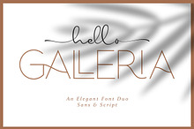 Hello Galleria Modern Elegant Font