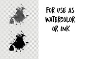 Splatter & Drip Stamp Brush Set, a Brush Add-On by Nancy Ingersoll (Thumbnail 3 of 6)