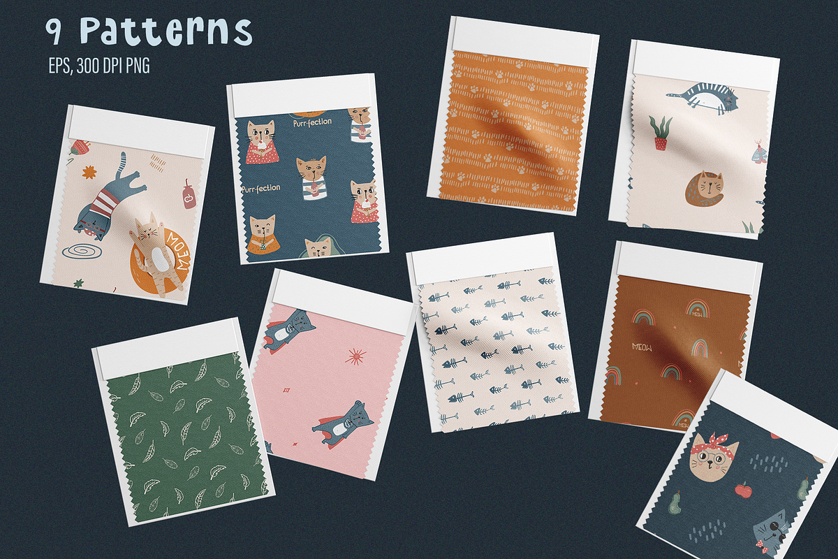 Meow-tastic cats on vacation, an Animal Illustration by PenguinArtStudio (Photo 6 of 11)