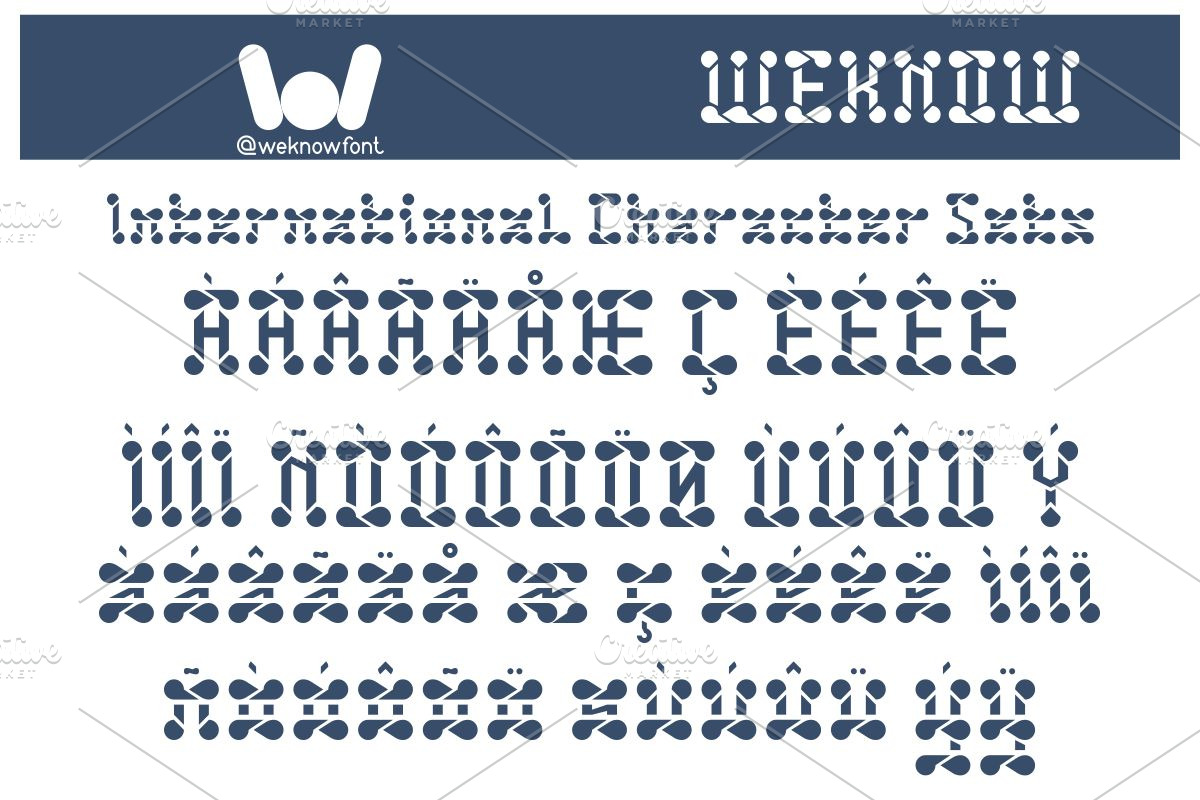 The Right Person font, a Font by weknow (Photo 8 of 8)