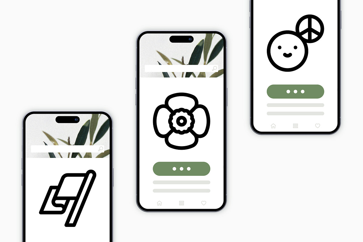 50 Peace Icons, an Outline Icon by Side Project (Photo 5 of 7)