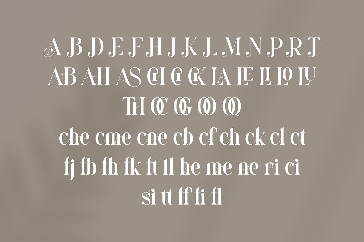 Acheri - Luxury Serif Font, a Serif Font by Aqeel_Art (Photo 11 of 12)