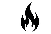Bold black fire flame icon vector, an Illustration by Amazin_art (Thumbnail 26 of 29)