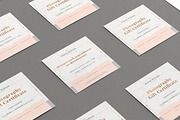 Gift certificate - Marble, Rose Gold, a Card Template by ArealPro (Thumbnail 5 of 20)