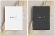 Card Mockup 5x7, PSD, a Print Template by Snoflinga (Thumbnail 2 of 3)