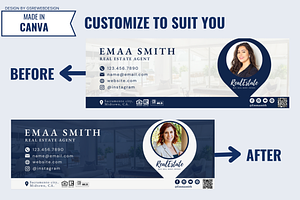 Clickable Email Signature Template