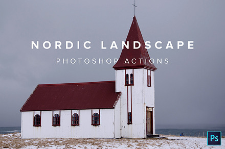 Nordic Landscape Photoshop Actions