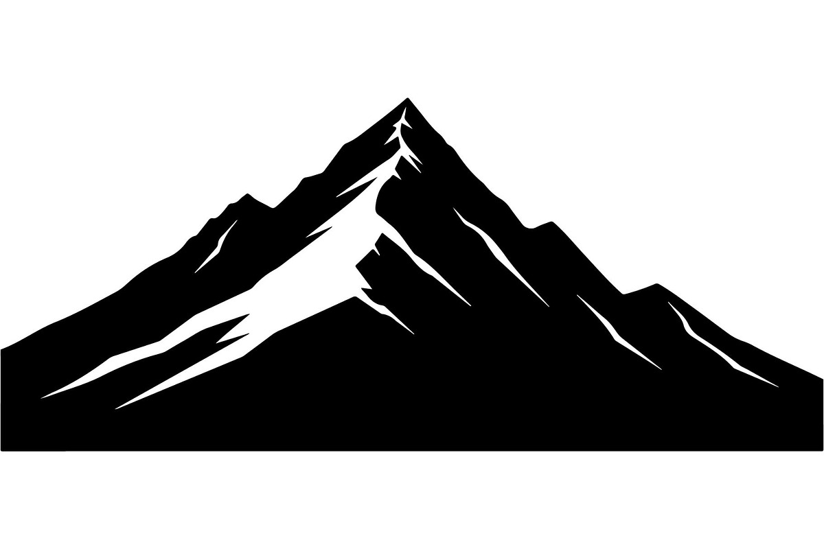 Mountain Landscape Silhouette, a Decorative Illustration by Designer_Momina (Photo 4 of 19)