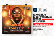 Friday Night Party Flyer Design, a Flyer Template by Shajib Shikder (Thumbnail 1 of 2)
