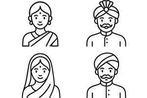 Vector illustration of diverse, an Object Illustration by ZinetroN