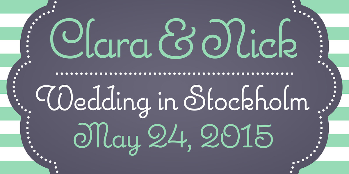 Carabelle, a Script Font by Typejockeys (Photo 3 of 3)