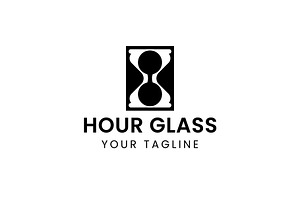 Hour glass logo icon illustration, a Branding & Logo Template by Dyn Studio