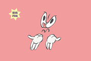 Funny cartoon faces, Groovy mascot, an Icon by Anastasiya Klempach (Thumbnail 3 of 4)