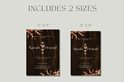 Chocolate Theme Wedding Invitation, an Invitation Template by InvitingStorys (Thumbnail 7 of 12)